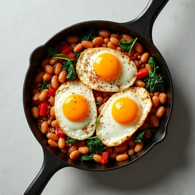 Smoky Cumin-Spiced Pinto Bean Skillet