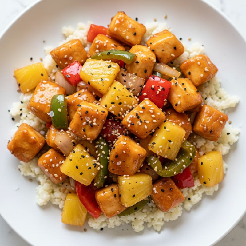 Sweet and Sour Chicken with Pineapple