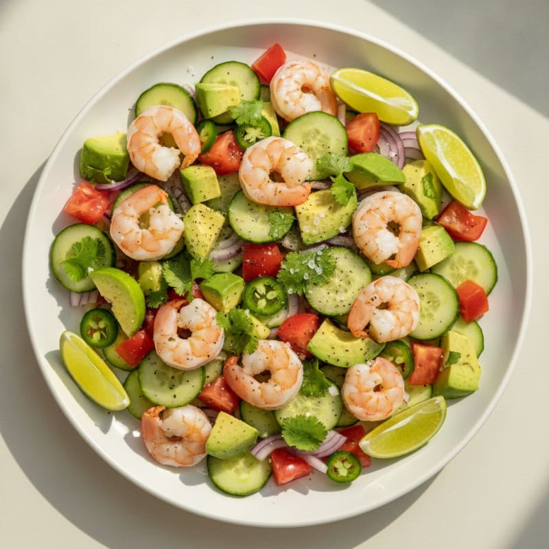 Shrimp and Avocado Ceviche