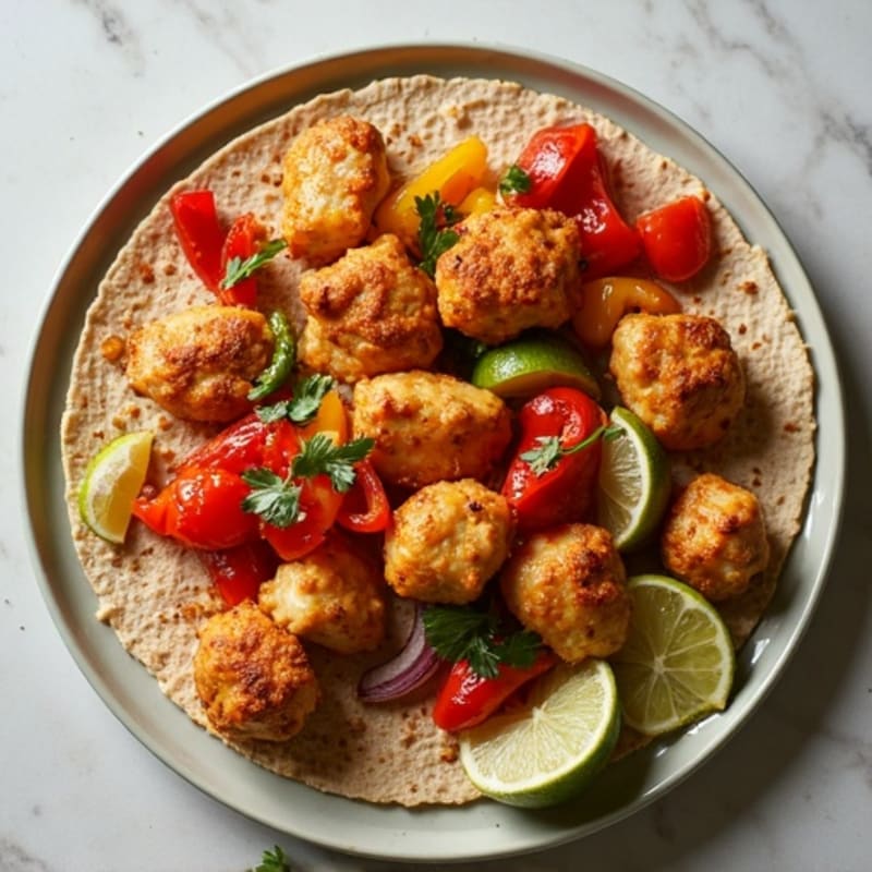 Sheet Pan Chili-Lime Chicken Fajitas