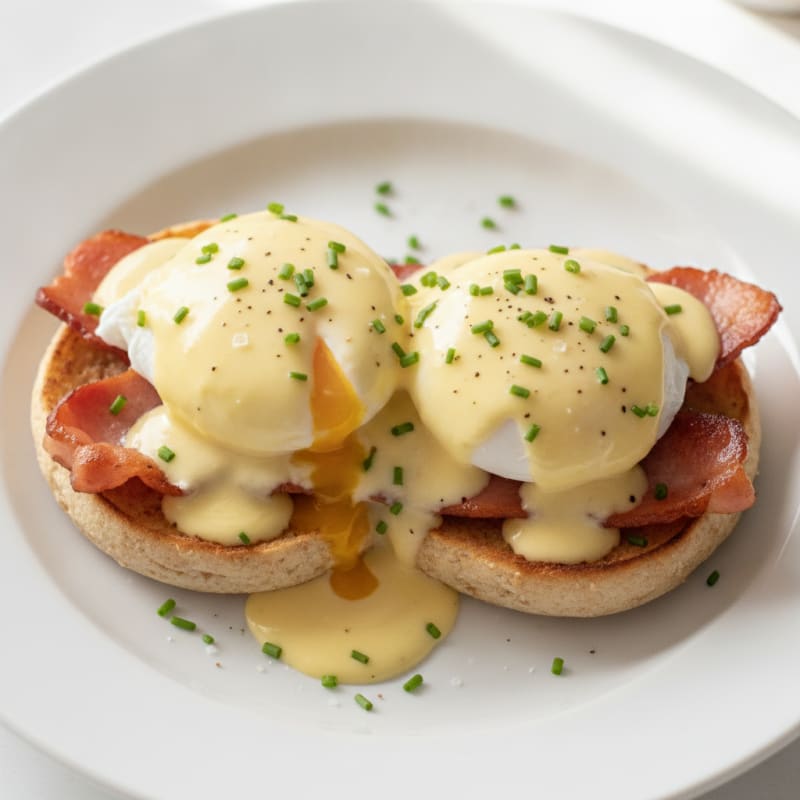 Classic Eggs Benedict with Hollandaise