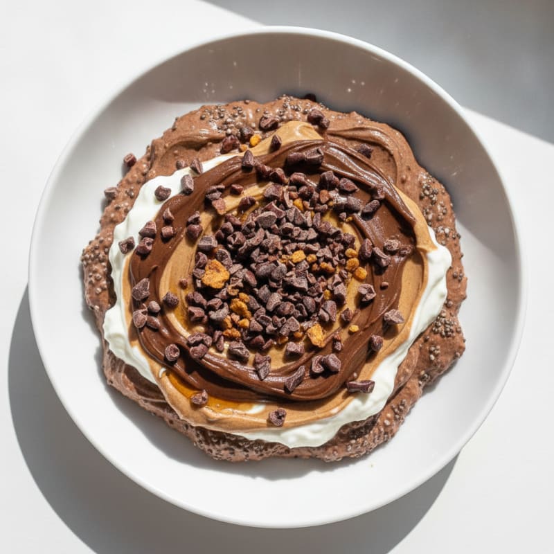 Greek Yogurt Chocolate Protein Pudding