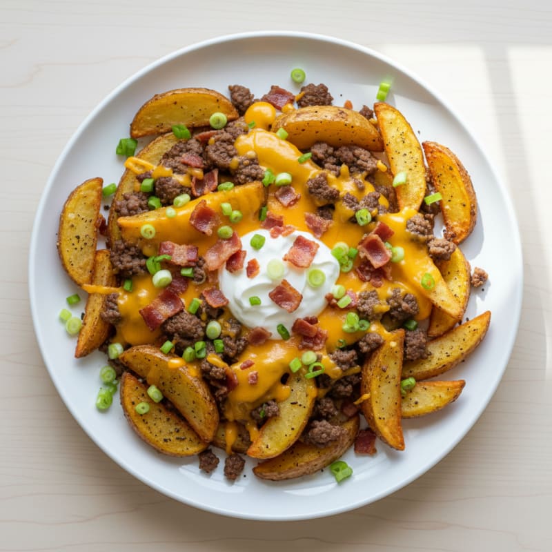 Loaded Bacon Cheese Fries