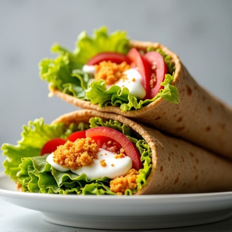 Crispy Buffalo Ranch Chicken Wrap
