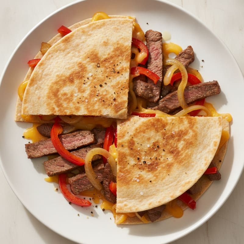 Steak and Cheese Quesadillas
