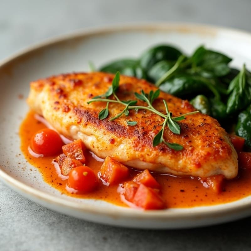 Spiced Creamy Tomato Chicken