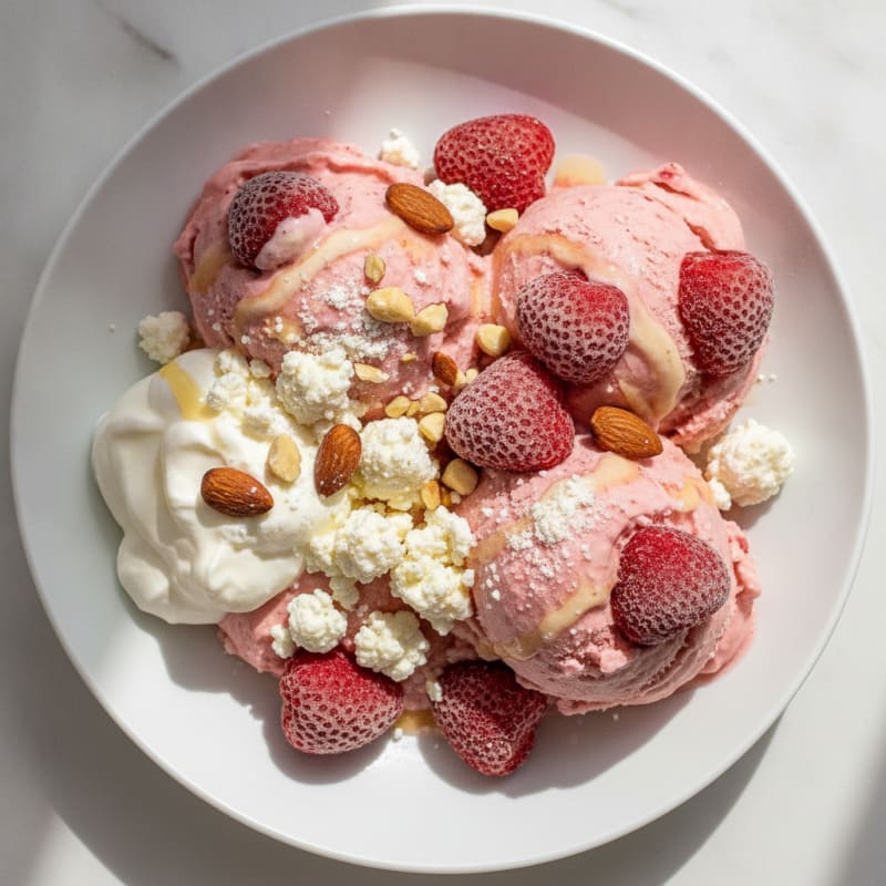Strawberry Dream Protein Ice Cream