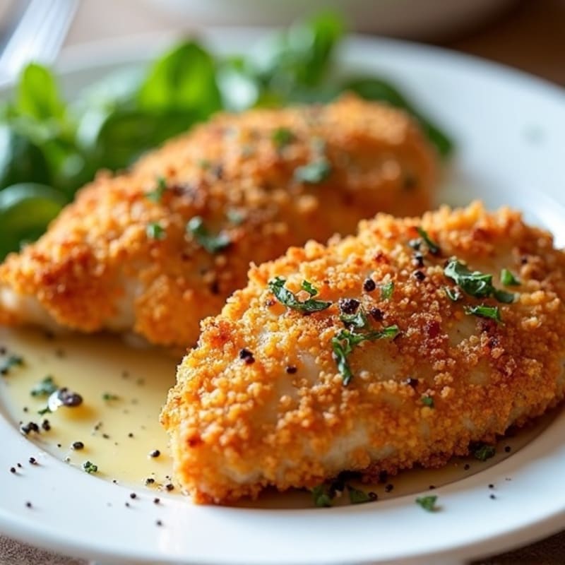 Crispy Oven-Baked Almond-Crusted Chicken