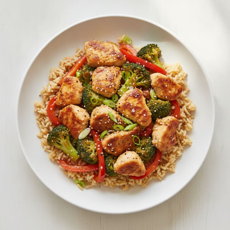 Teriyaki Chicken and Broccoli Stir-Fry