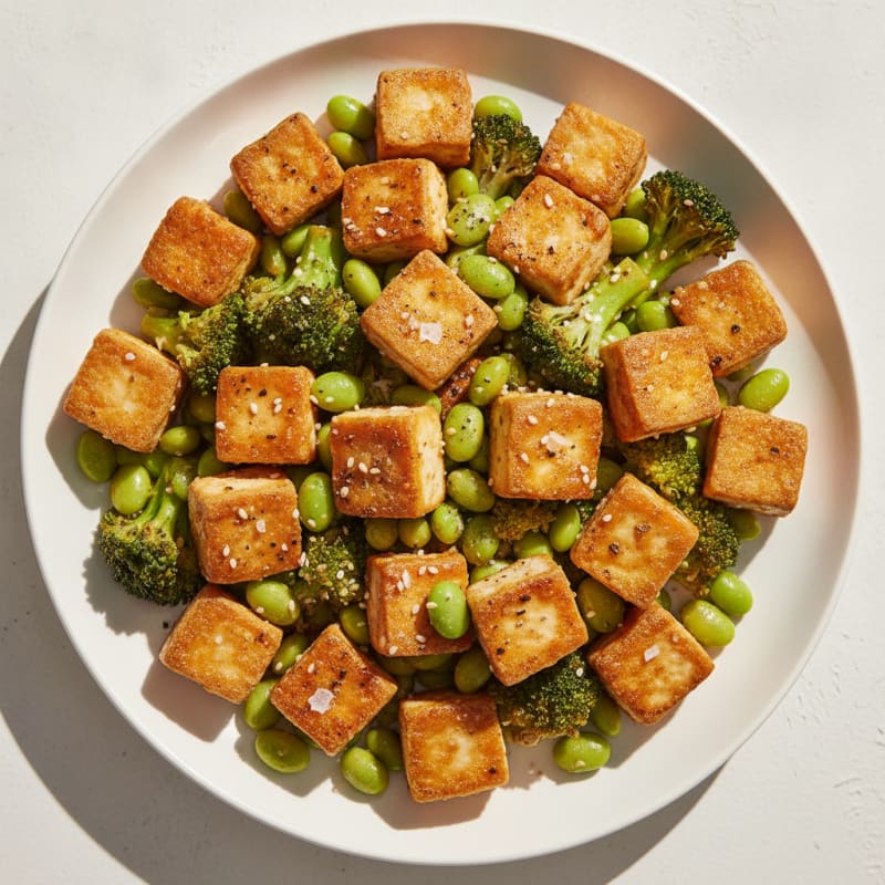 Sesame Tofu Stir-Fry