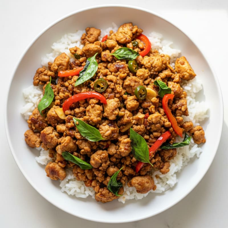 Thai Basil Chicken Stir-Fry