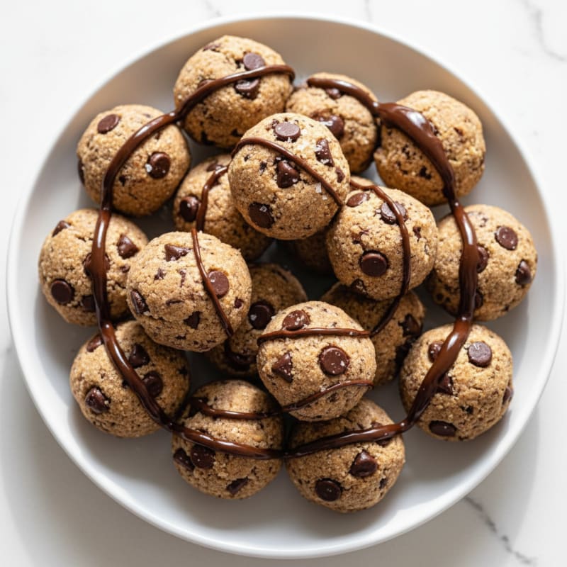 No-Bake Chocolate Chip Cookie Dough Bites