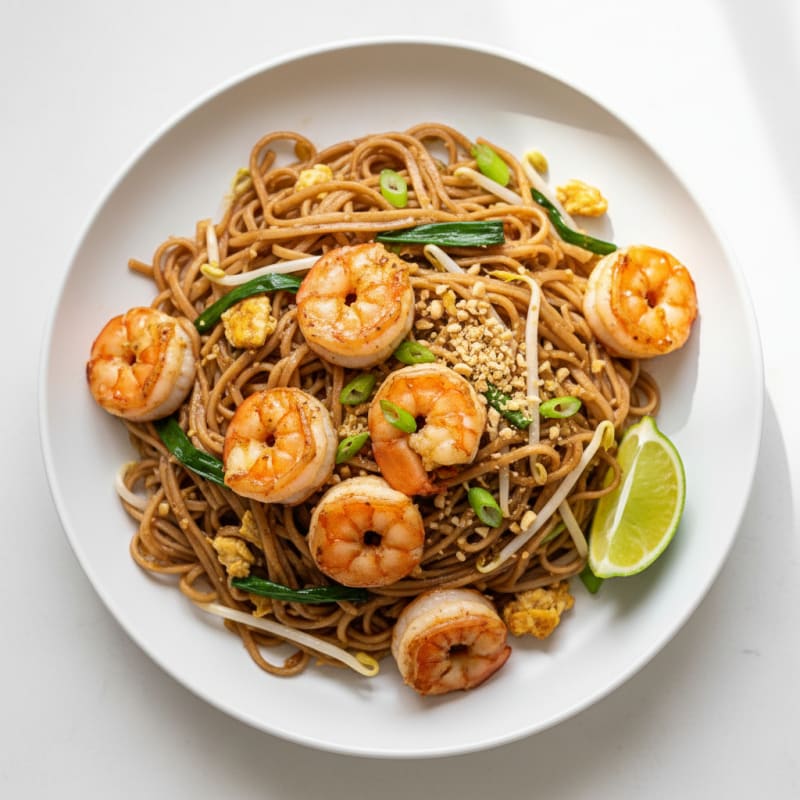 Shrimp Pad Thai Noodles