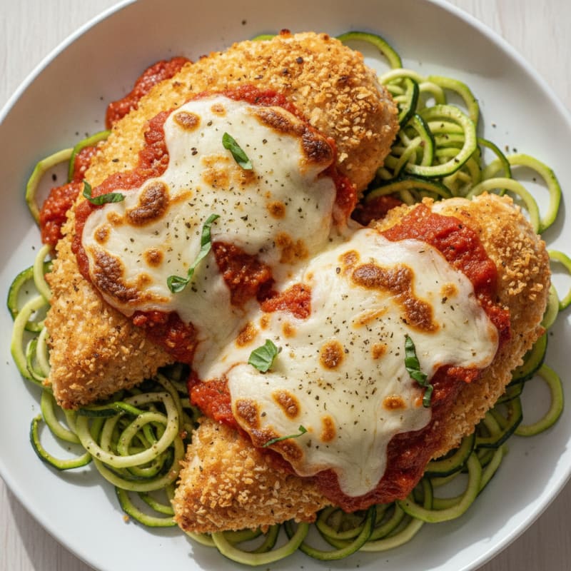 Baked Chicken Parmesan with Marinara