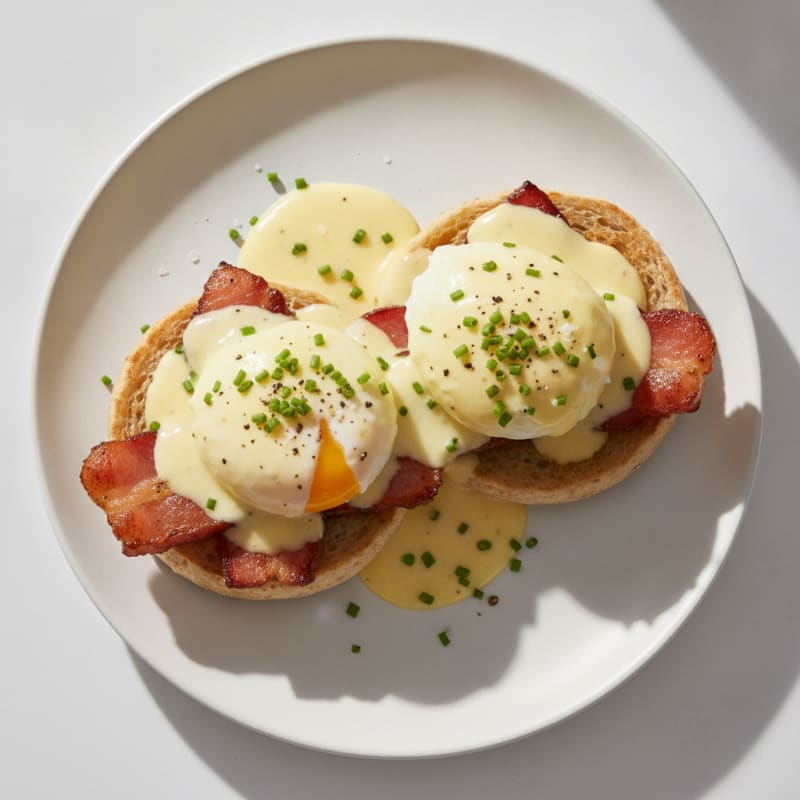 Classic Eggs Benedict with Hollandaise