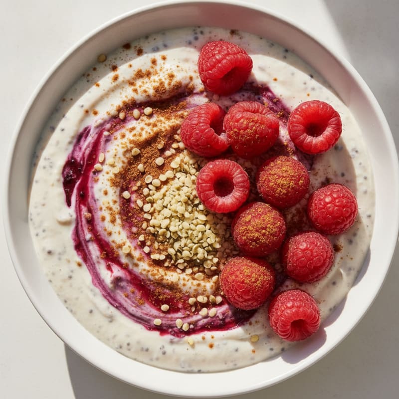 Berry Chia Seed Breakfast Pudding