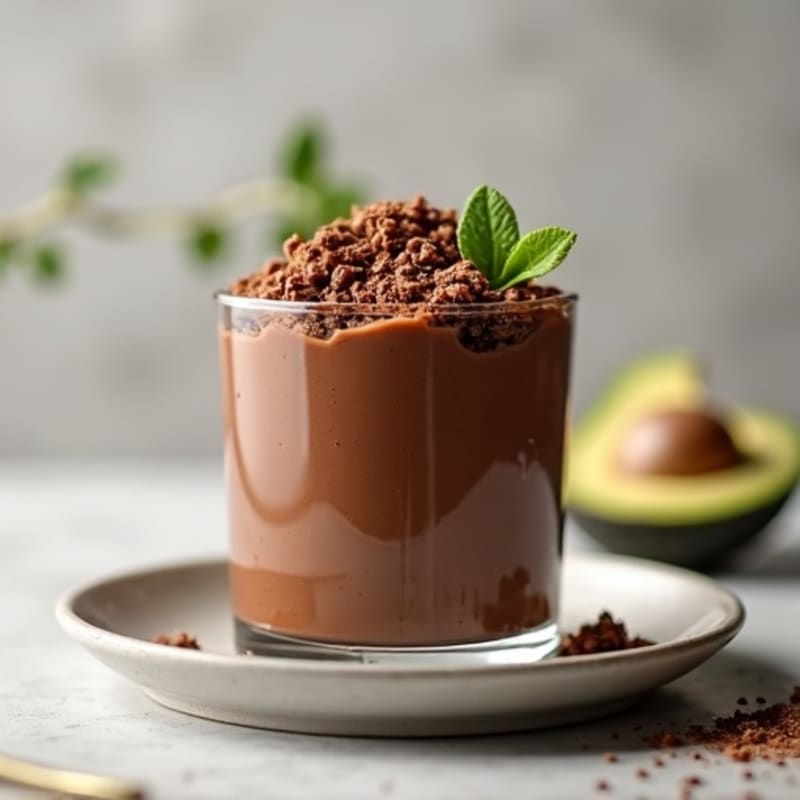 Silky Chocolate Protein Pudding