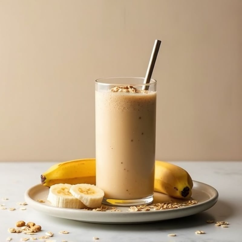 Protein-Packed Creamy Salted Caramel Cheesecake Smoothie