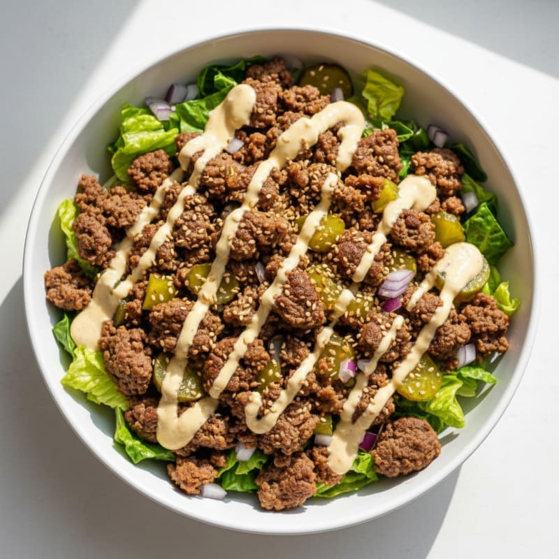 Crispy Beef Big Mac Power Bowl