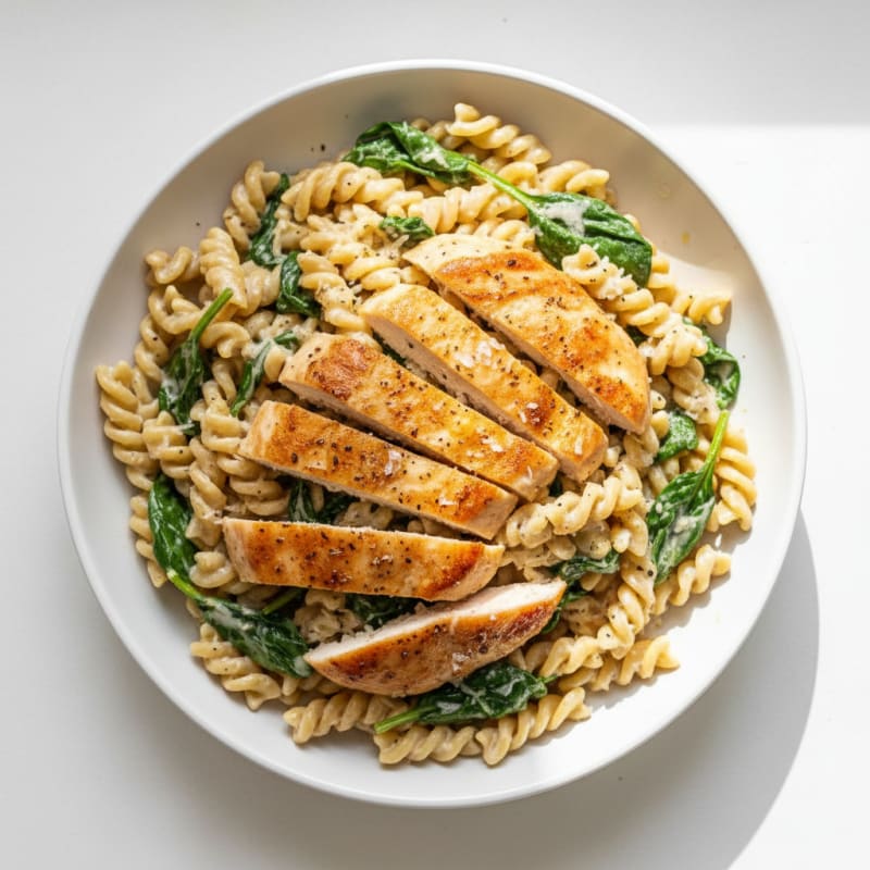 Creamy Garlic Parmesan Chicken Alfredo