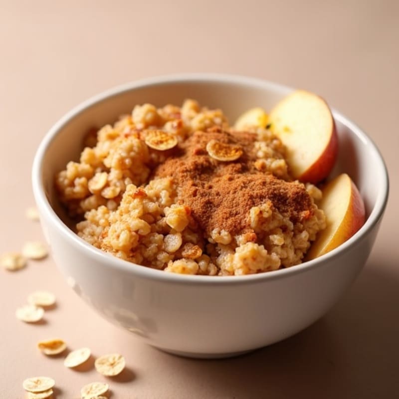 Baked Cinnamon Apple Oatmeal