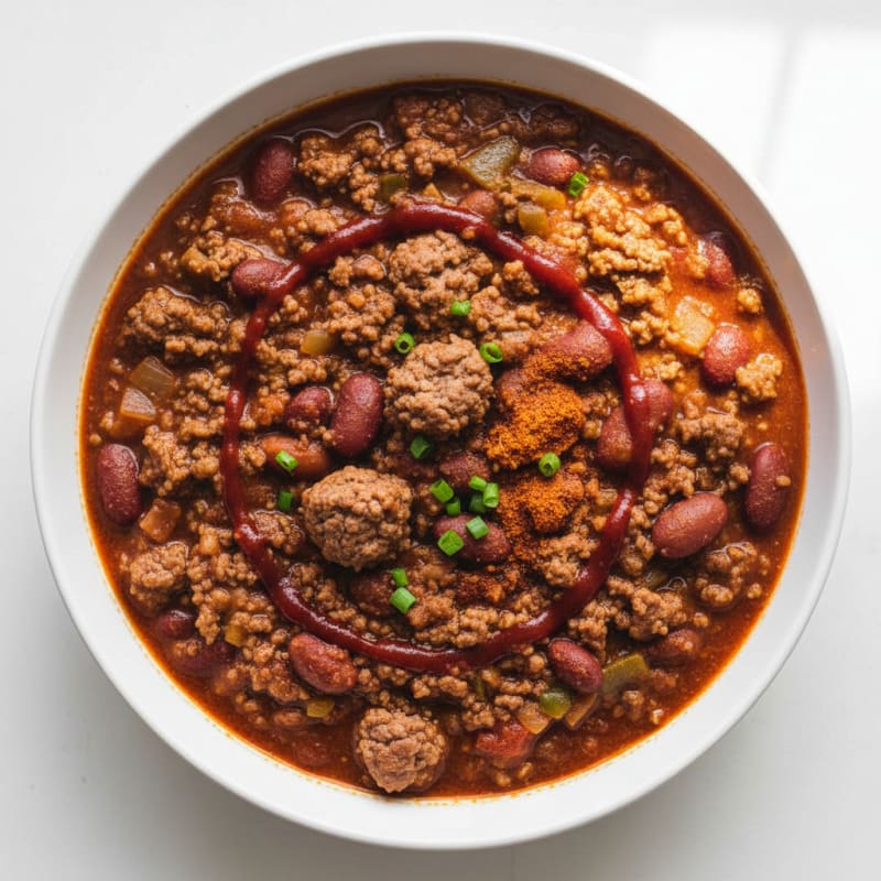 Smoky Ground Beef and Bean Chili