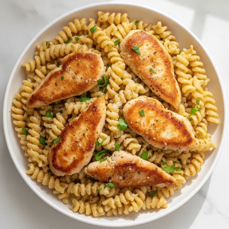 Garlic Herb Butter Pasta