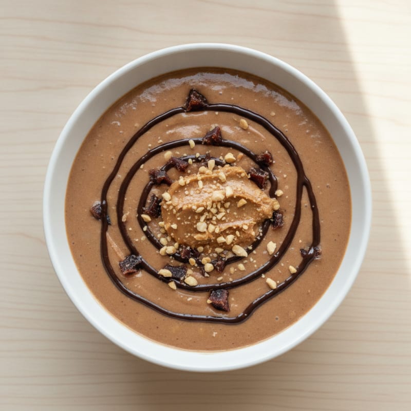 Chocolate Peanut Butter Date Smoothie
