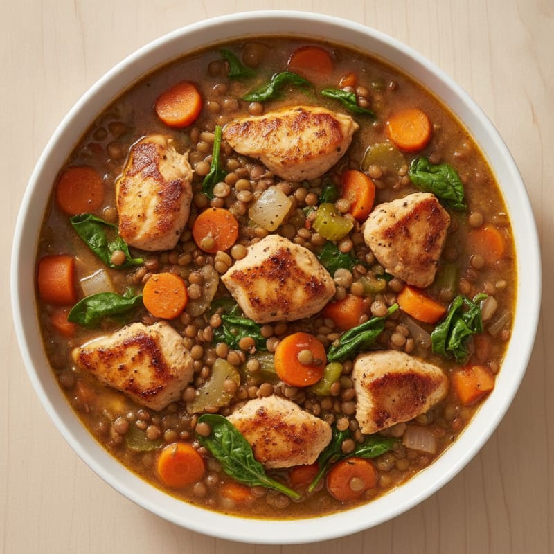 Hearty Lentil and Vegetable Stew