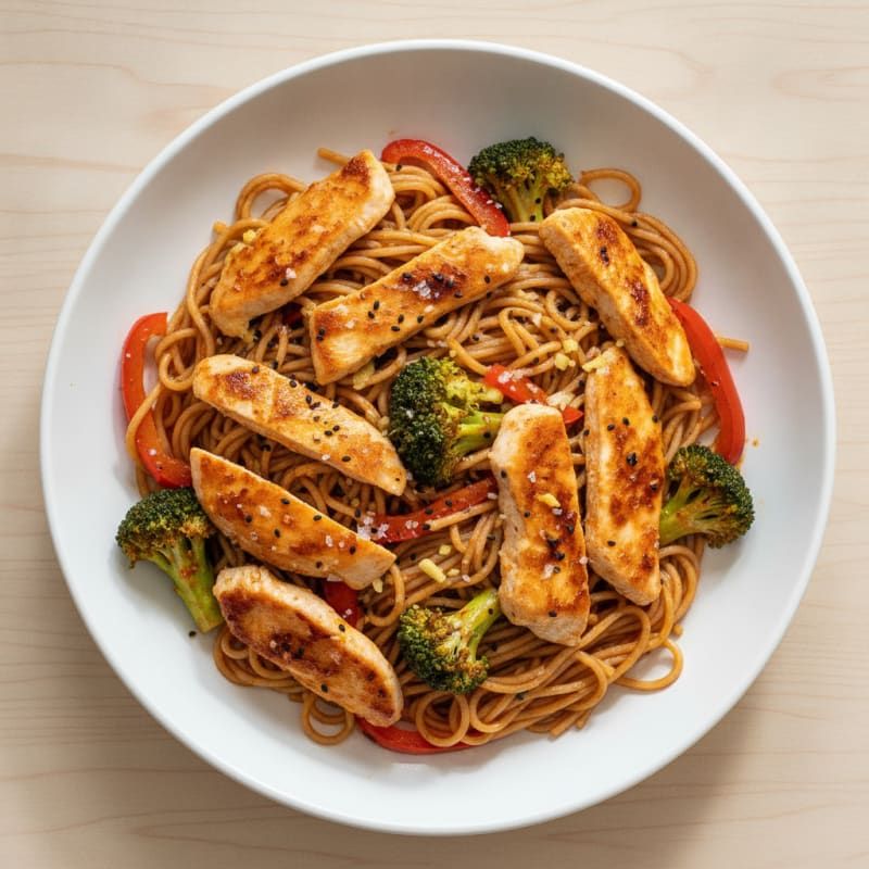 Spicy Gochujang Chicken Stir-Fry