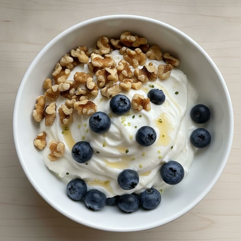 Greek Yogurt Protein Parfait with Berries
