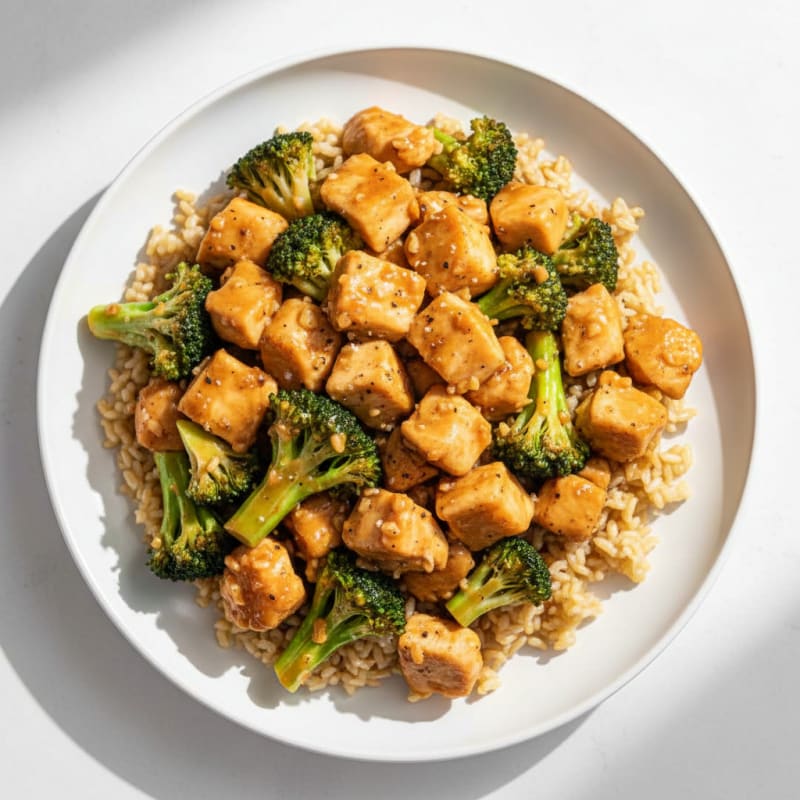 Teriyaki Chicken and Broccoli Stir-Fry