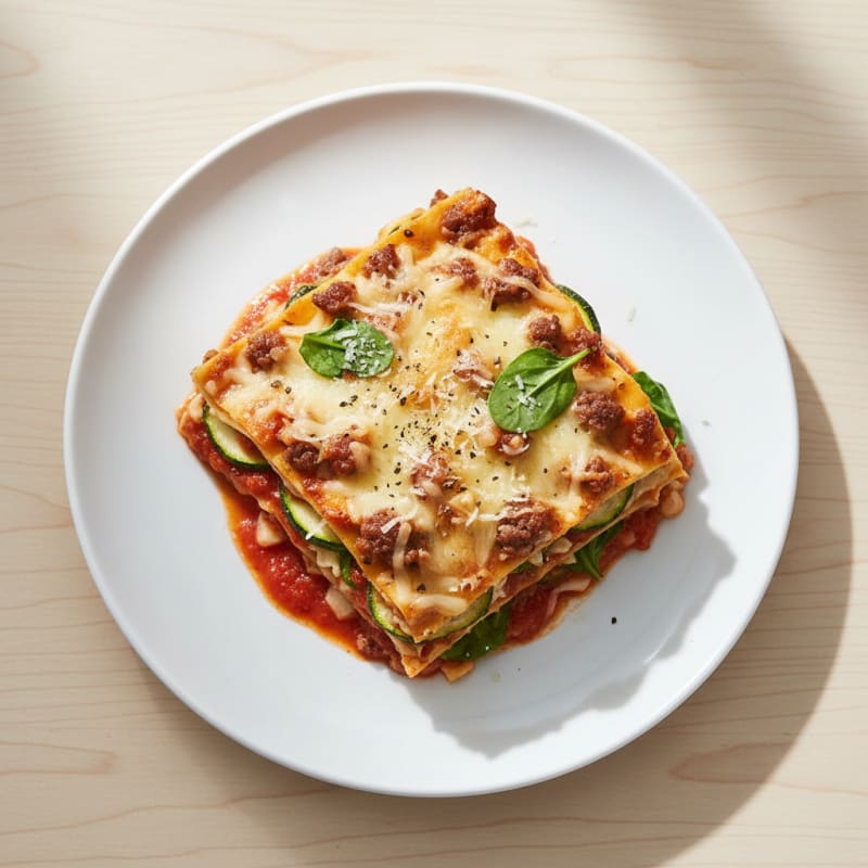 Classic Beef and Ricotta Lasagna Bake