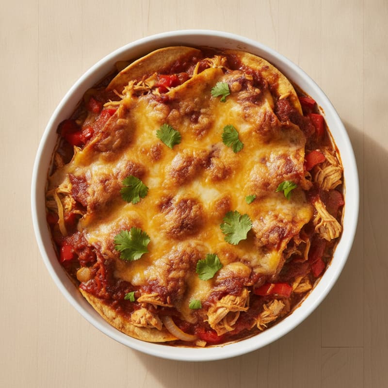 Chicken Enchilada Bake