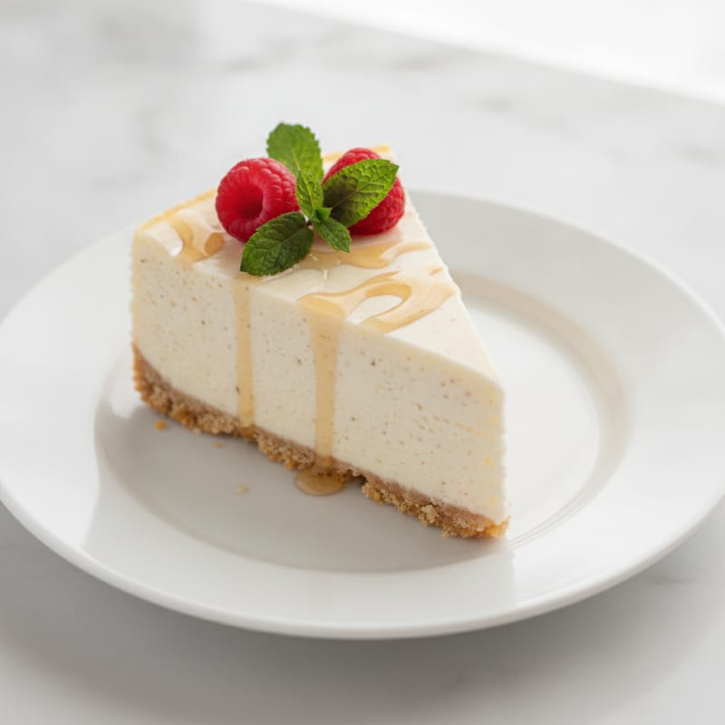 Creamy Greek Yogurt Protein Cheesecake
