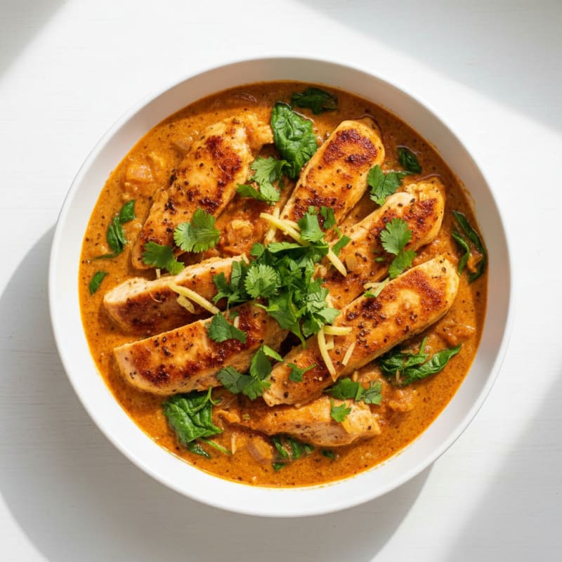 Creamy Spiced Tomato Chicken Masala