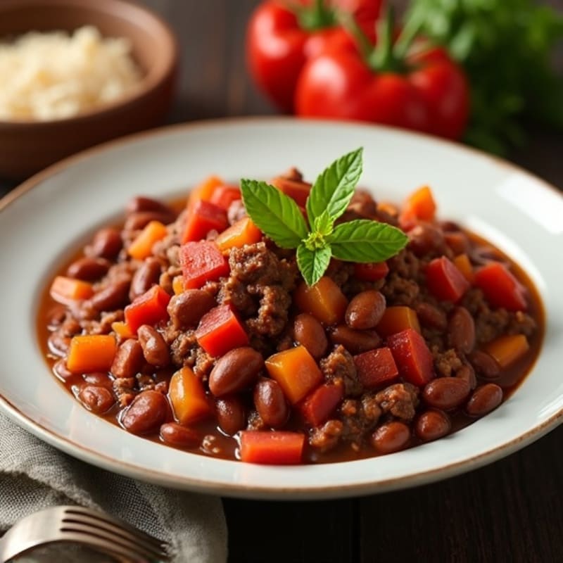 Hearty Slow Cooker Beef Chili
