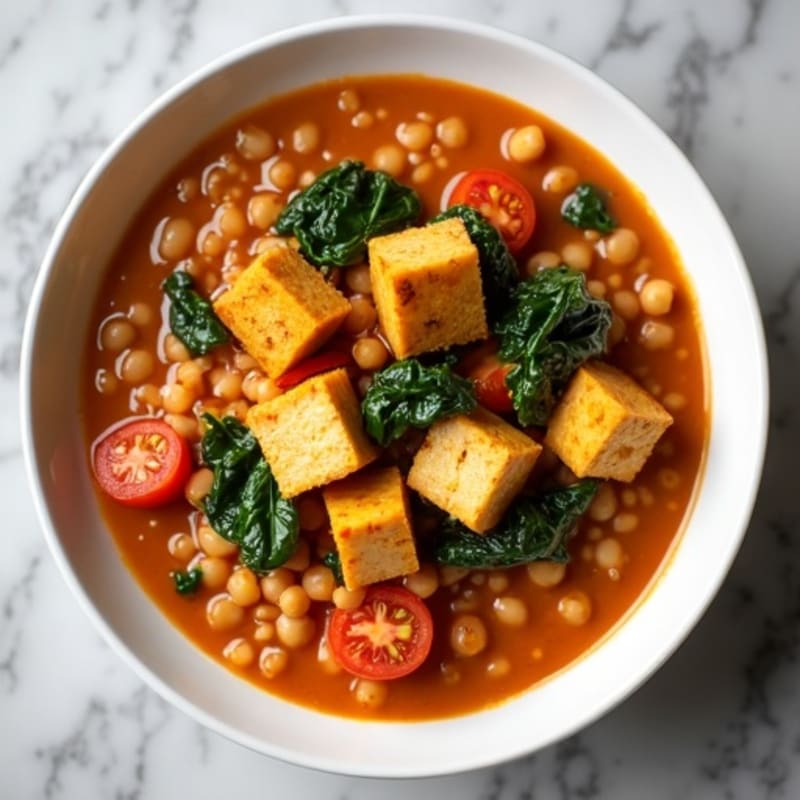 Creamy Spiced Red Lentil Stew