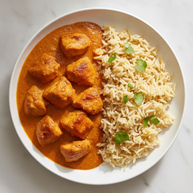 Chicken Tikka Masala with Basmati Rice