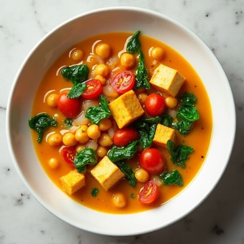 Creamy Coconut Chickpea Curry Stew