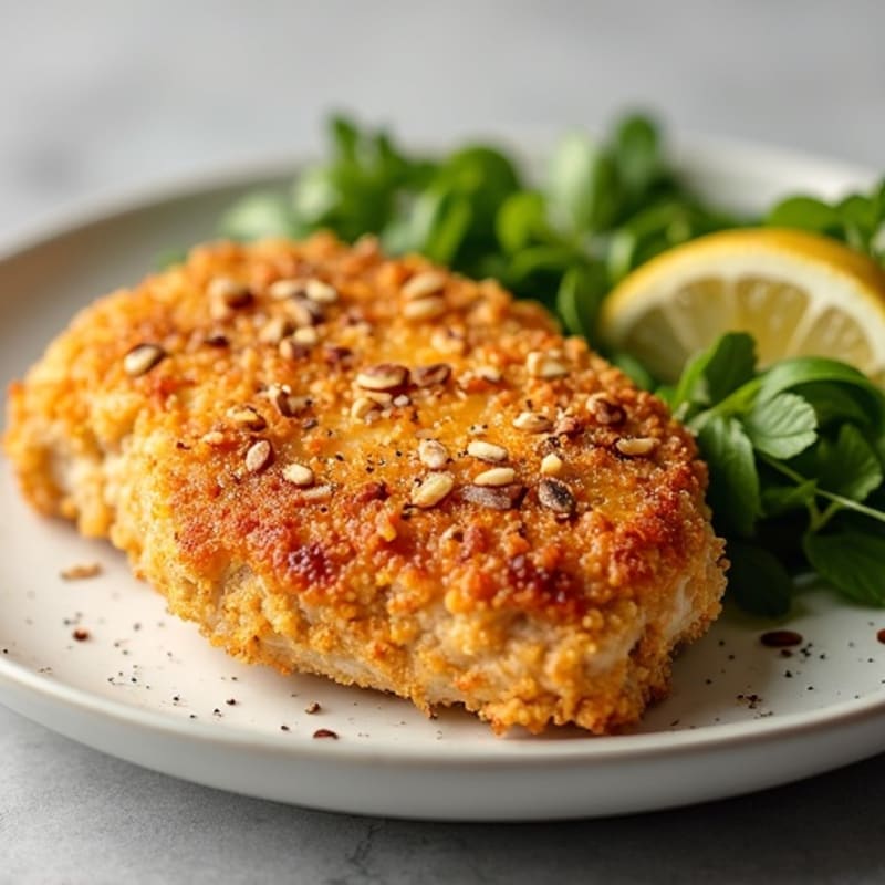 Crispy Oven-Baked Almond-Crusted Chicken