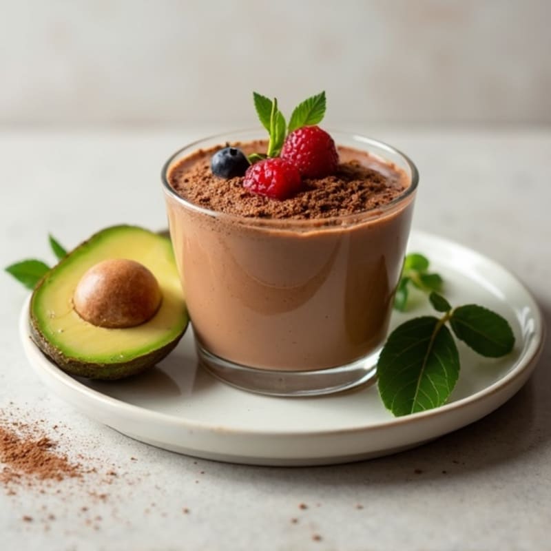 Creamy Avocado Chocolate Mousse