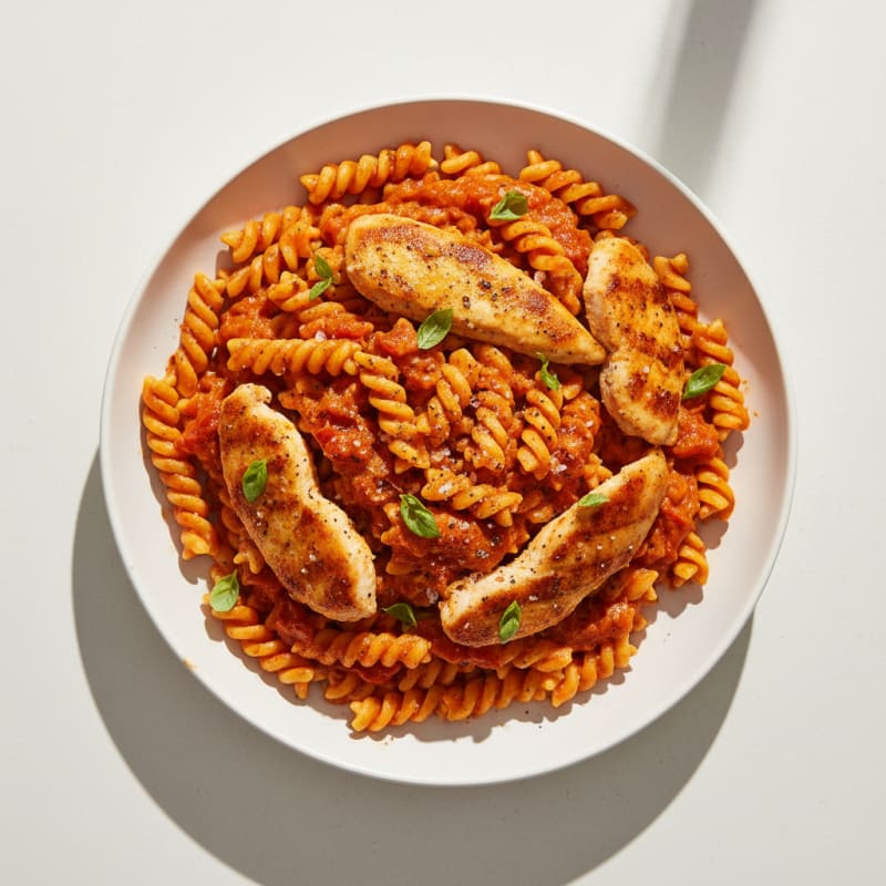 Creamy Roasted Red Pepper Pasta