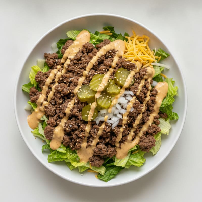 Big Mac Protein Bowl