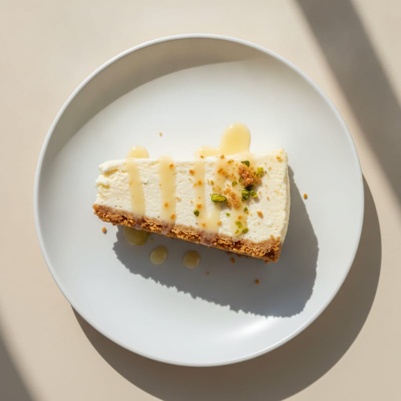 Creamy Greek Yogurt Protein Cheesecake