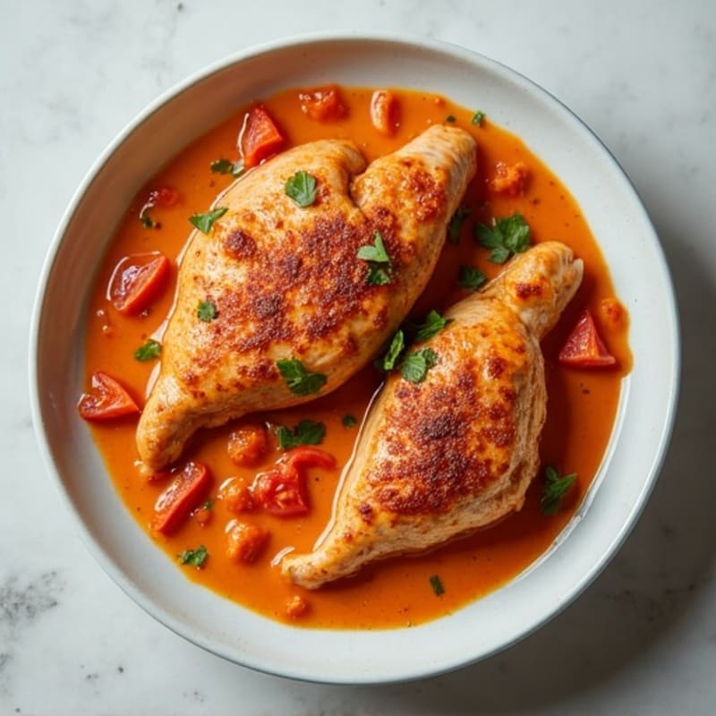 Creamy Spiced Tomato Chicken