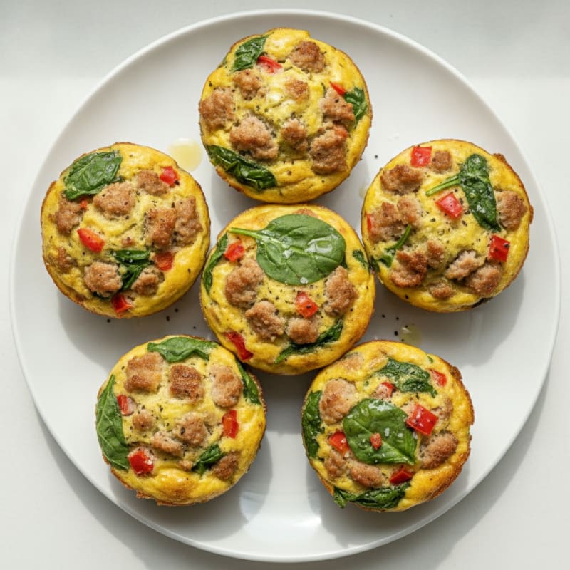 Baked Egg and Veggie Muffins