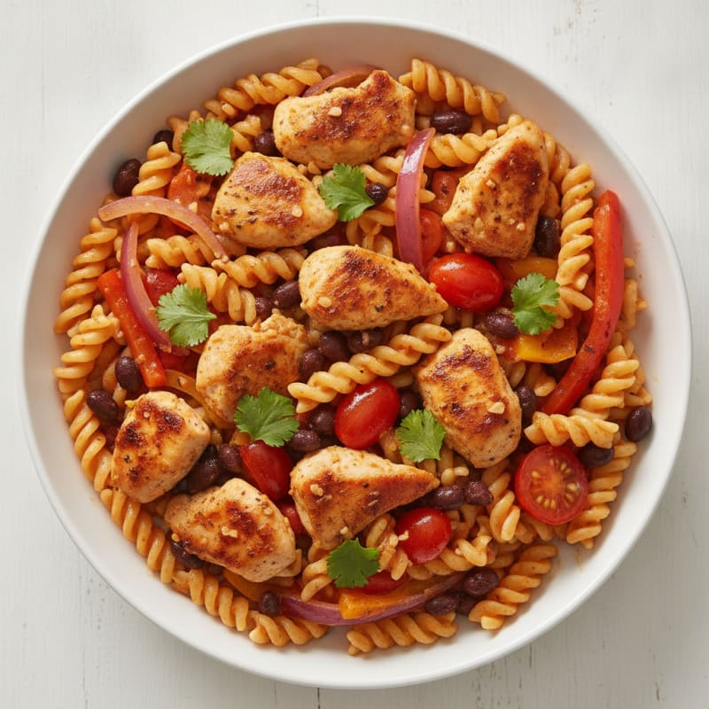 Chicken and Black Bean Pasta