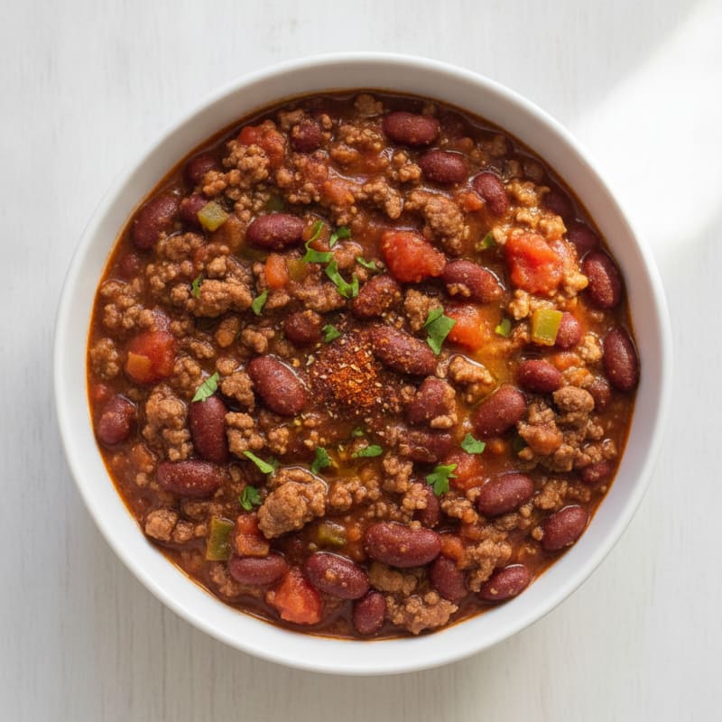 Slow Cooker Beef Chili