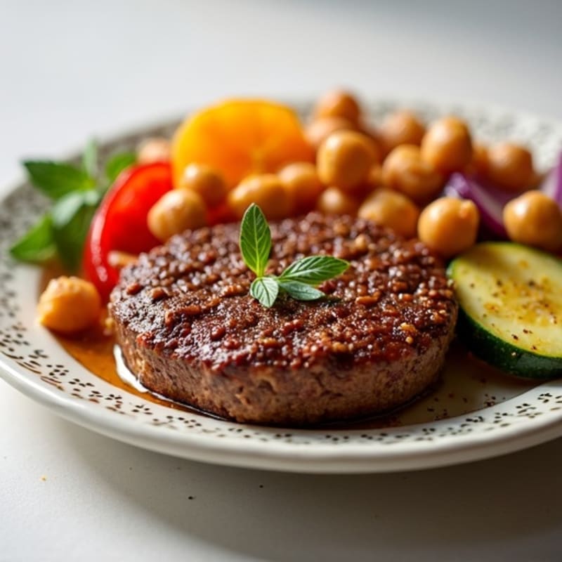 Savory Ground Beef and Roasted Veggies